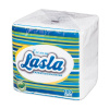 Салфетки бумажные Lasla 100шт белые эконом (20) С-004