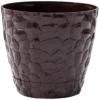 Кашпо п/м Росспласт Камешки №1 1,6л щоколадный