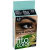 Крем-краска для бровей и ресниц Fito Сolor графит 2*2мл(24)1214