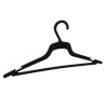Вешалка для одежды р 48-50 пластик черная(1)456-081