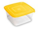 Контейнер Унико квадратный СВЧ 2,1л (28)С211