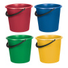 Ведро 10л хозяйственное, пластиковое,без крышки,цвет в ассортименте