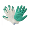 Перчатки хлопчатобумажные облив один латексное покрытие(300)