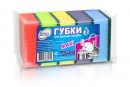 Губки для посуды 5шт макси Belux 93х65х30мм(40)61440
