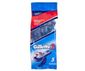 Бритвенные станки Gillett2 одноразовые в пакете 5шт(6/24)