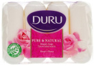 Мыло-крем туалетное 4шт*85г Дуру экопак Роза(24)