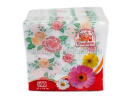 Салфетки бумажные Семья и комфорт 100шт роза(48)