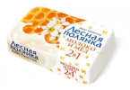 Мыло туалетное Лесная Полянка 90г молоко/мед(104)1099-2