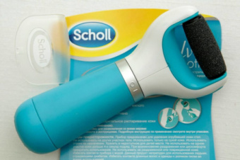 Пилка для стоп Scholl электрическая роликовая средней жесткости 