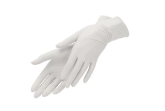 Перчатки стерильные смотровые латексные  неопудренные M(50)