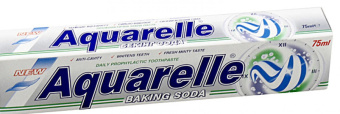 Зубная паста Акварель сода 75мл(50)06660