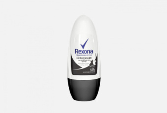 Дезодорант ролик REXONA 50мл невидимый на черном/белом(6)
