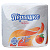 Туалетная бумага Перышко 4шт 3-х слойная Персик(14)