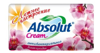 Мыло-крем Абсолют 90г дикая орхидея Весна(72)6120