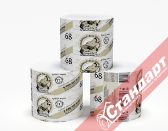 Туалетная бумага без втулки Тамбов 68(40)Тамбов