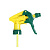 Распылитель-насадка на бутылку (триггер) 30см желтый(25)