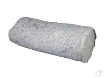 Полотно холстопрошивное ширина 0,80,м серое 