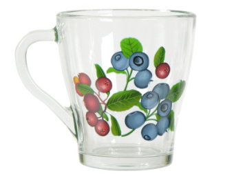 Кружка 250мл Грация Ягода С1649(6)